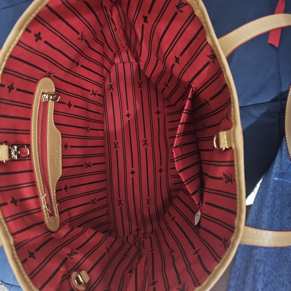 Brown and Pink Monogram Tote - Picture 2 of 3